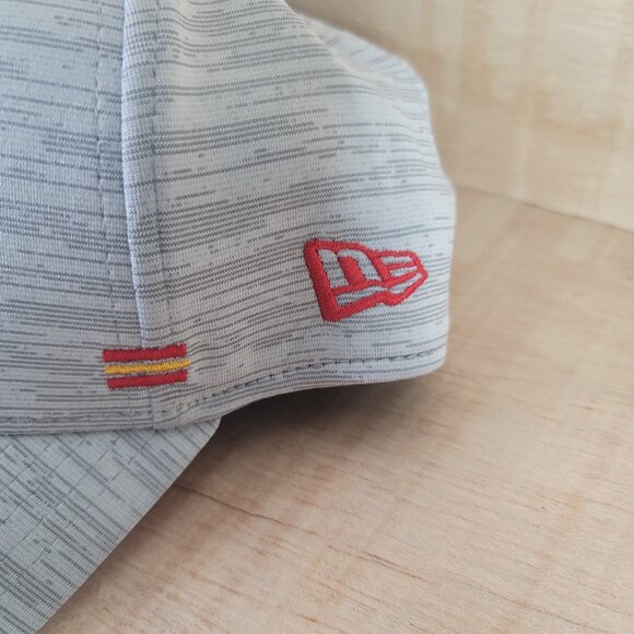 Kansas City Chiefs NFL New Era 39THIRTY Team Flex Cap Hat Size Small Medium - Picture 5 of 9